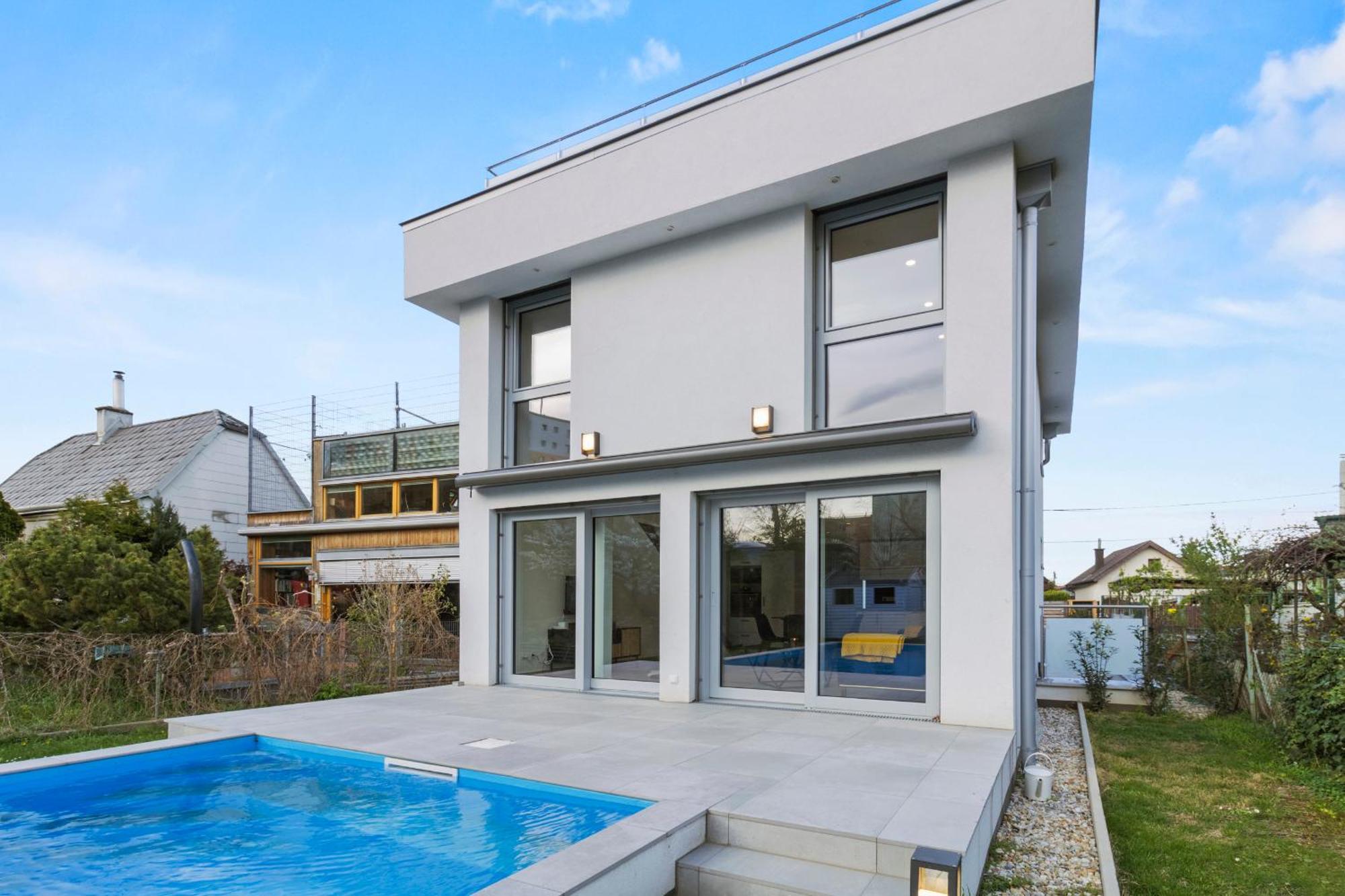 Villa Jaeger Mit Pool In Wien Exteriér fotografie