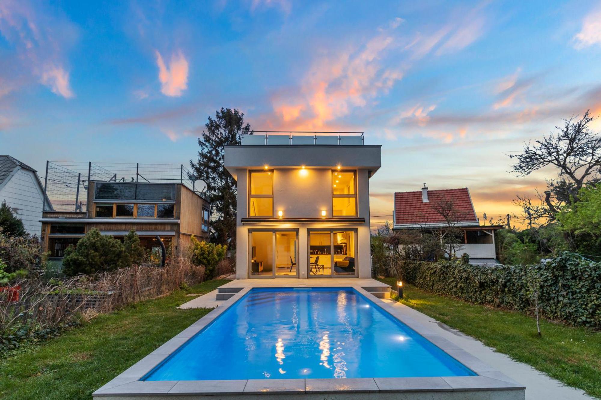 Villa Jaeger Mit Pool In Wien Exteriér fotografie