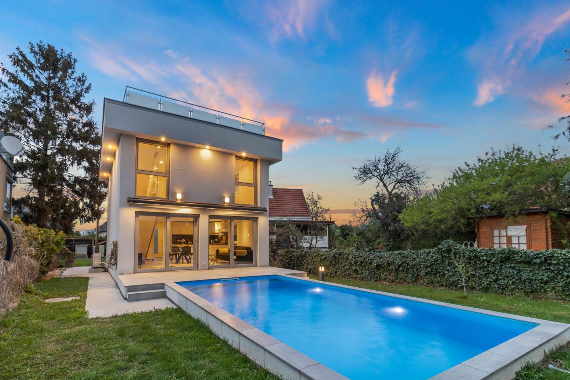 Villa Jaeger Mit Pool In Wien Exteriér fotografie
