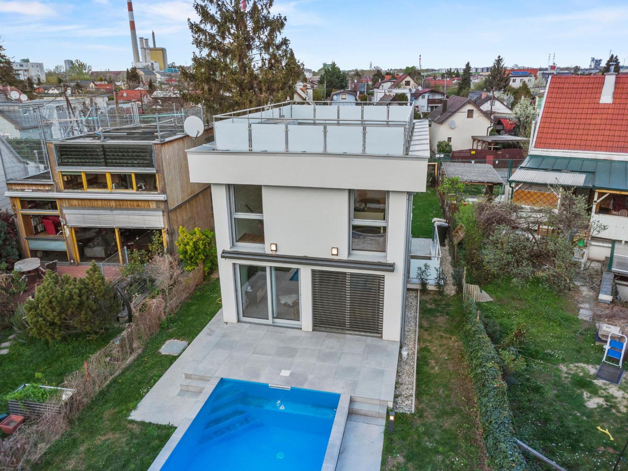 Villa Jaeger Mit Pool In Wien Exteriér fotografie